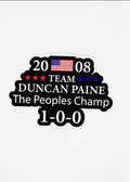 Signed Team Duncan Paine sticker